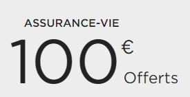 Fortuneo Vie : 100€ offerts pour 3.000€ versés