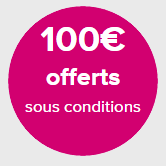 Boursorama Vie : l'offre de bienvenue 100€ offerts pour 300€ versés, renouvelée jusqu'au 27 avril