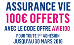 100€ offerts pour 300€ versés sur Boursorama Vie