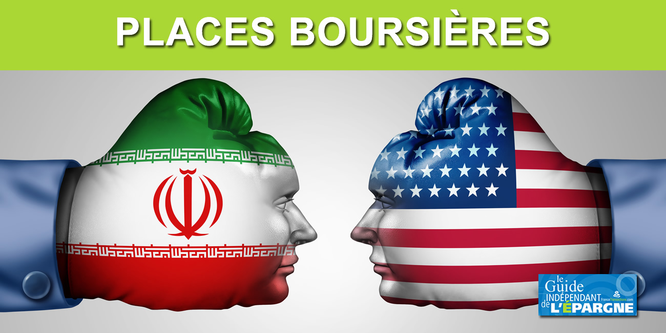 Mardi 7 janvier 2020 (clôture) : les places financières attendent d'en savoir plus sur la crise au Moyen-Orient, le CAC 40 stagne (-0,02%) Mardi 7 janvier 2020 (clôture) : les places financières attendent d'en savoir plus sur la crise au Moyen-Orient, le CAC 40 stagne (-0,02%)