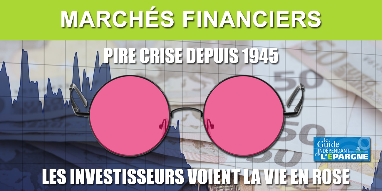 Pire crise économique depuis 1945 et les indices boursiers continuent de grimper comme en 2019... Pire crise économique depuis 1945 et les indices boursiers continuent de grimper comme en 2019...