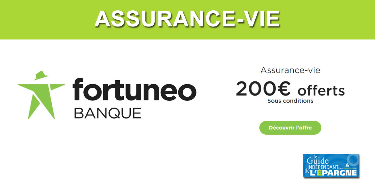 🎁 Fortuneo Vie : 200 euros offerts pour 5.000€ versés, à saisir avant le 30 juin 2021 🎁 Fortuneo Vie : 200 euros offerts pour 5.000€ versés, à saisir avant le 30 juin 2021